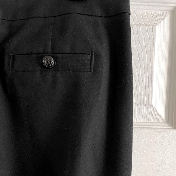 Banana Republic Logan Sailor Trouser in Black Luxe Brushed Twill Pants (size 8) - Picture 11 of 16